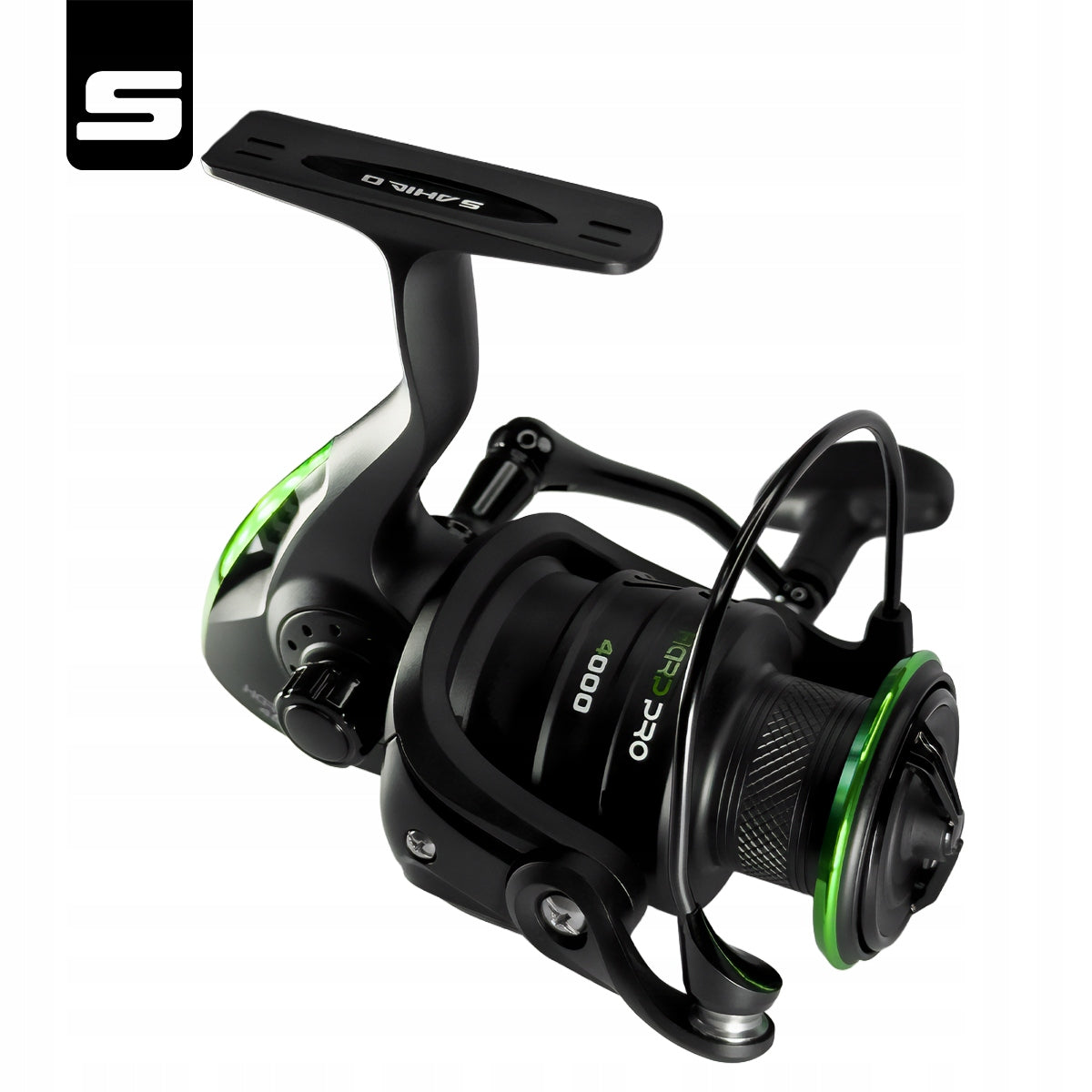 SPINNING REEL WITH FRONT BRAKE Sahido HARP PRO 4000 Brand Sahido