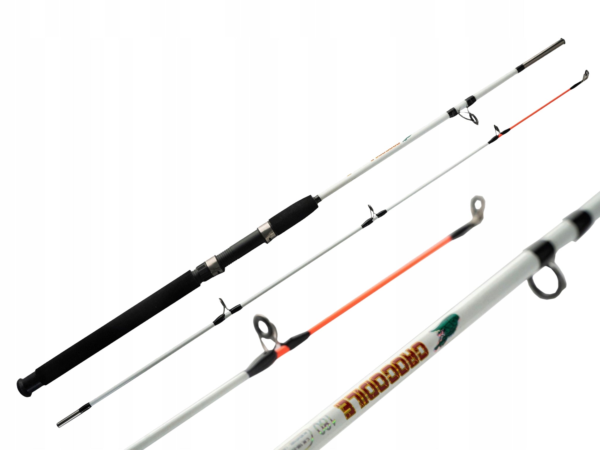 SPINNING ROD CROCODILE 2.4M 100-250G ALUMINIUM STRONG HEAVY 120034