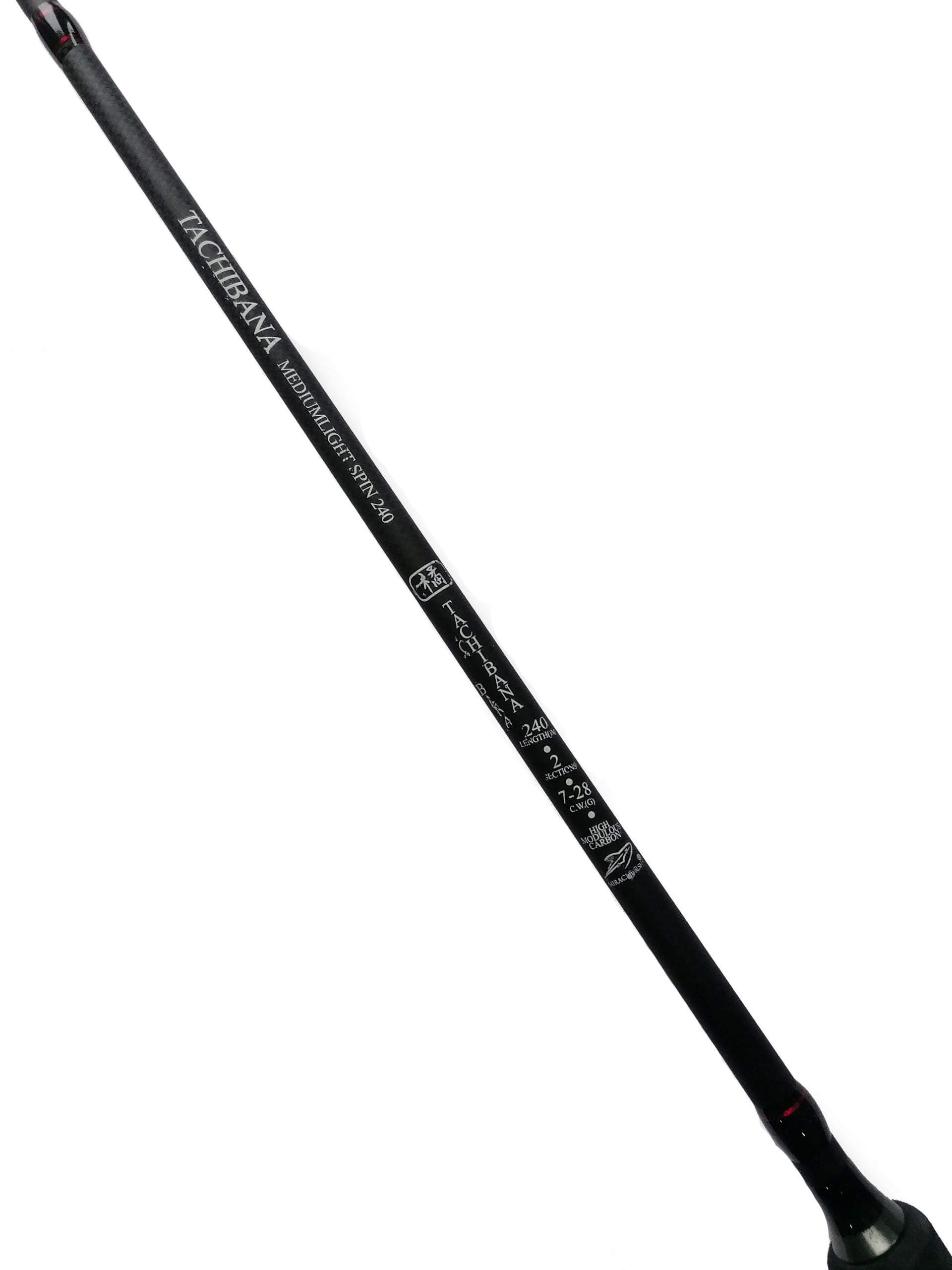 SPINNING ROD TACHIBANA 240 MEDIUM 7 - 28g CARBON SPINNING Pike PERCH Manufacturer code MF-1028225