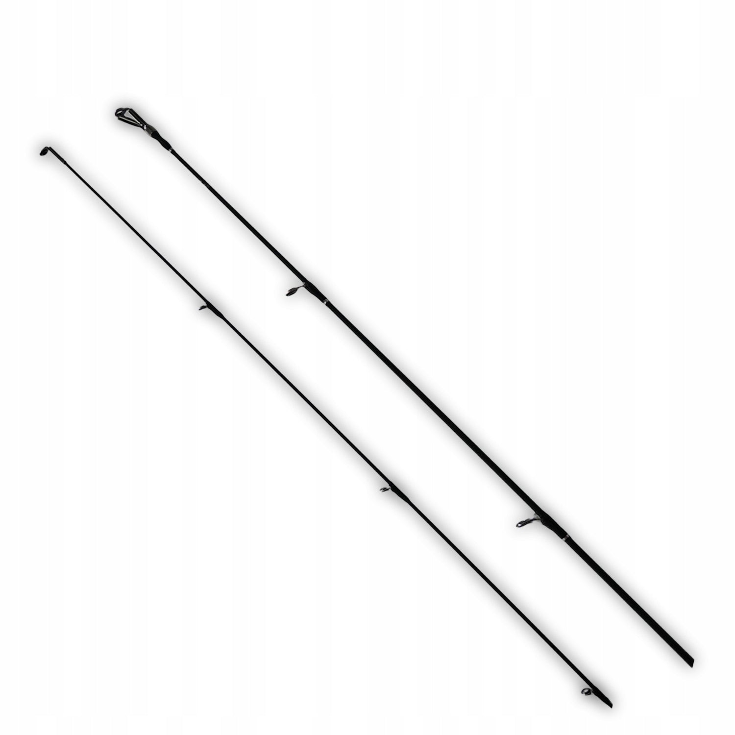 SPINNING Rod Set 2in1 REEL BRAIDED BAIT HEADS Brand Miracle Fish