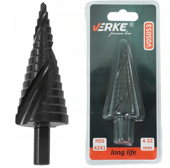 SPIRAL CONICAL DRILL BIT FOR METAL 4-32 Brand Verke