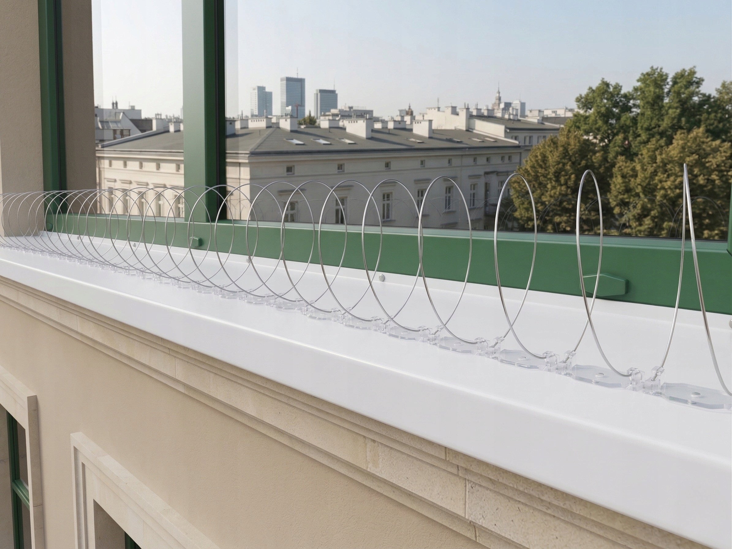SPIRAL FOR BIRDS AGAINST BIRDS SPIKES PROTECTION AGAINST PIGEONS MANUFACTURER O10 Use Against birds
