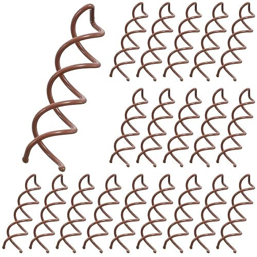 SPIRAL HAIR CLIPS METAL ELEGANT FOR WOMEN GIRLS 20 PCS