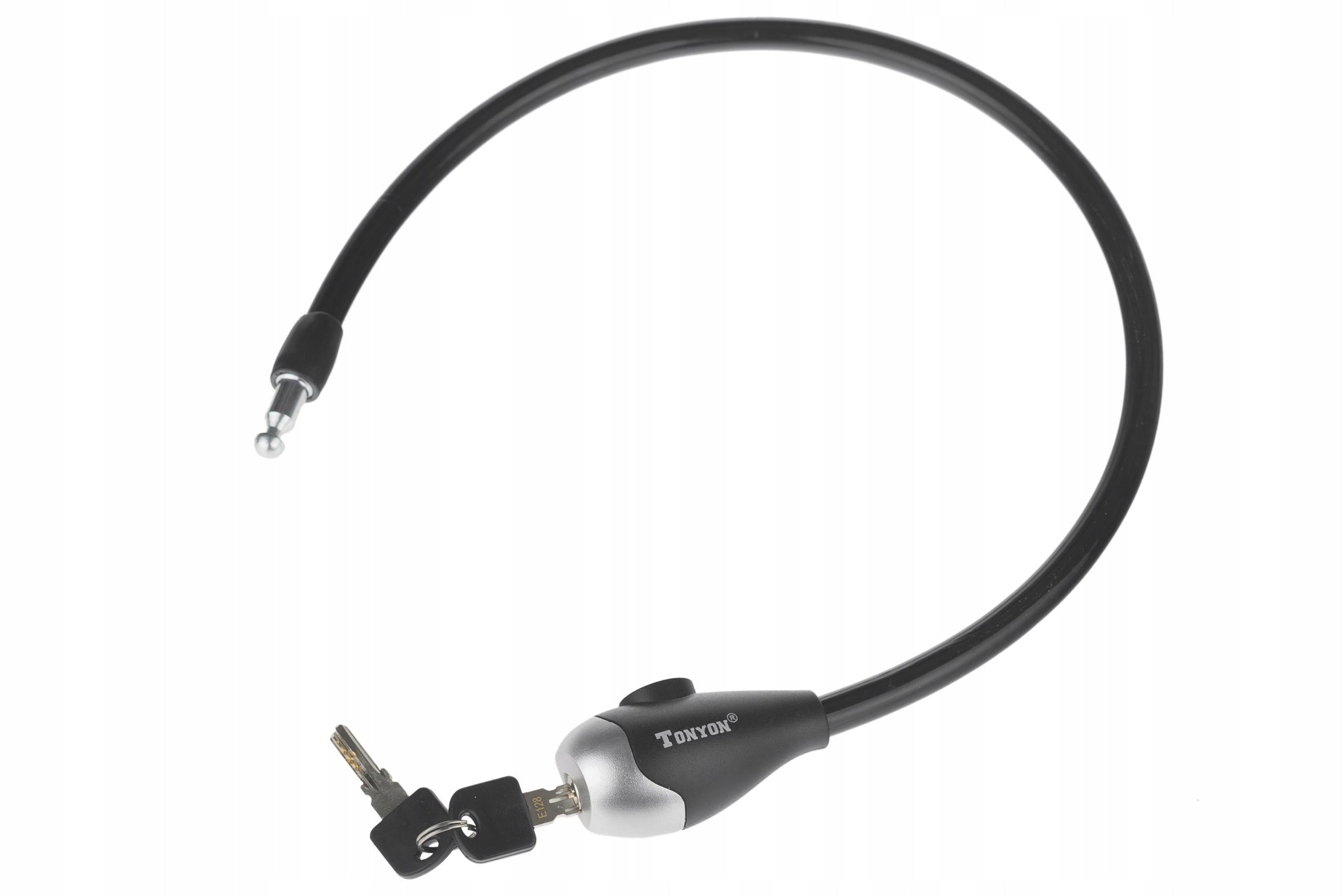 SPIRAL KEY CLOSURE TONYON TY4505 BLACK