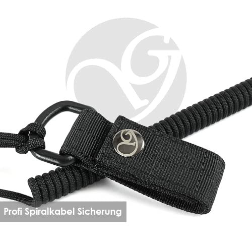 SPIRAL KEYCHAIN ELASTIC PARACORD CARABINER FOR ACCESSORY KEYS Manufacturer code Nieoznaczona
