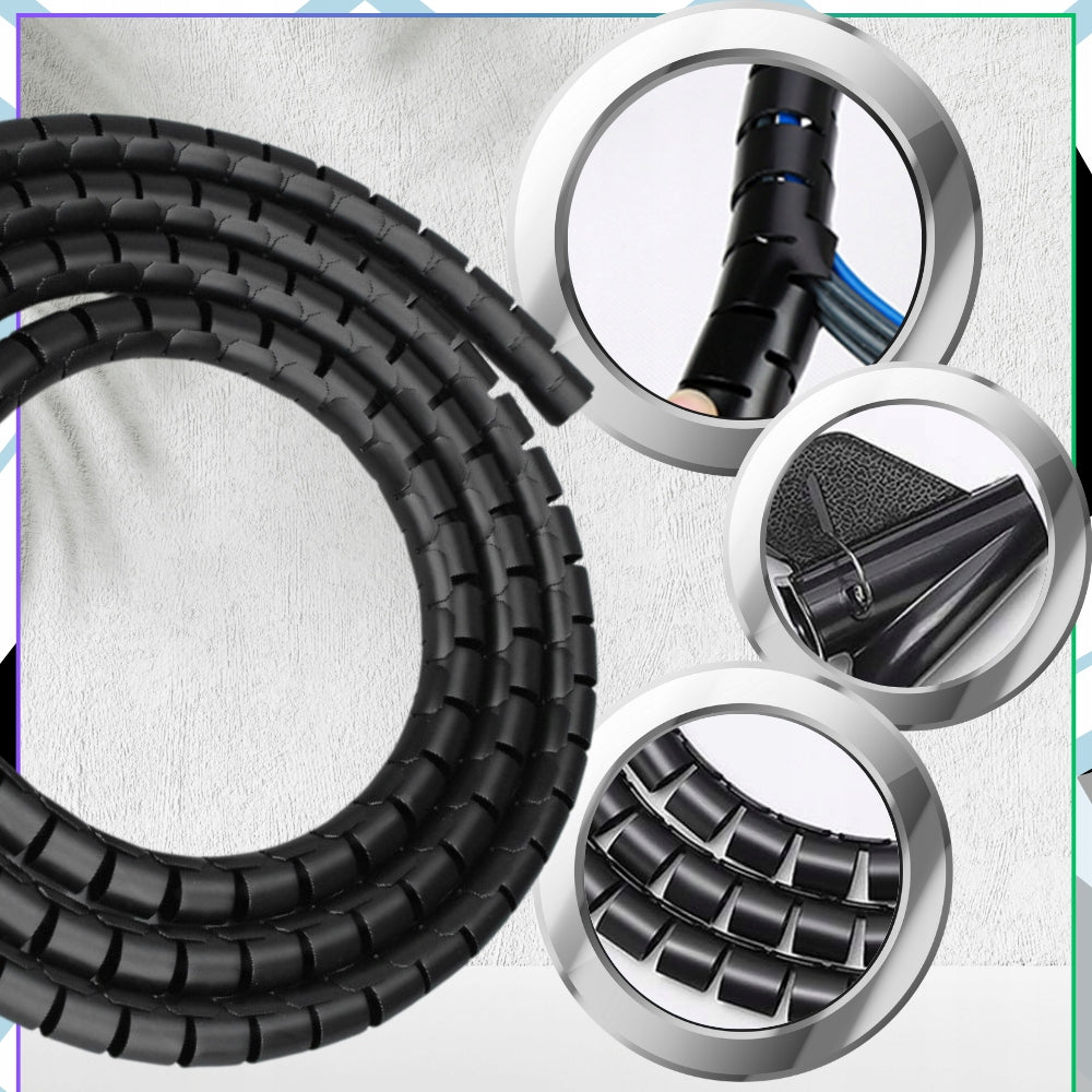 SPIRAL MASKING COVER BRAID CABLE ORGANIZER PESZEL 22mm 5M EAN (GTIN) 5902601869763