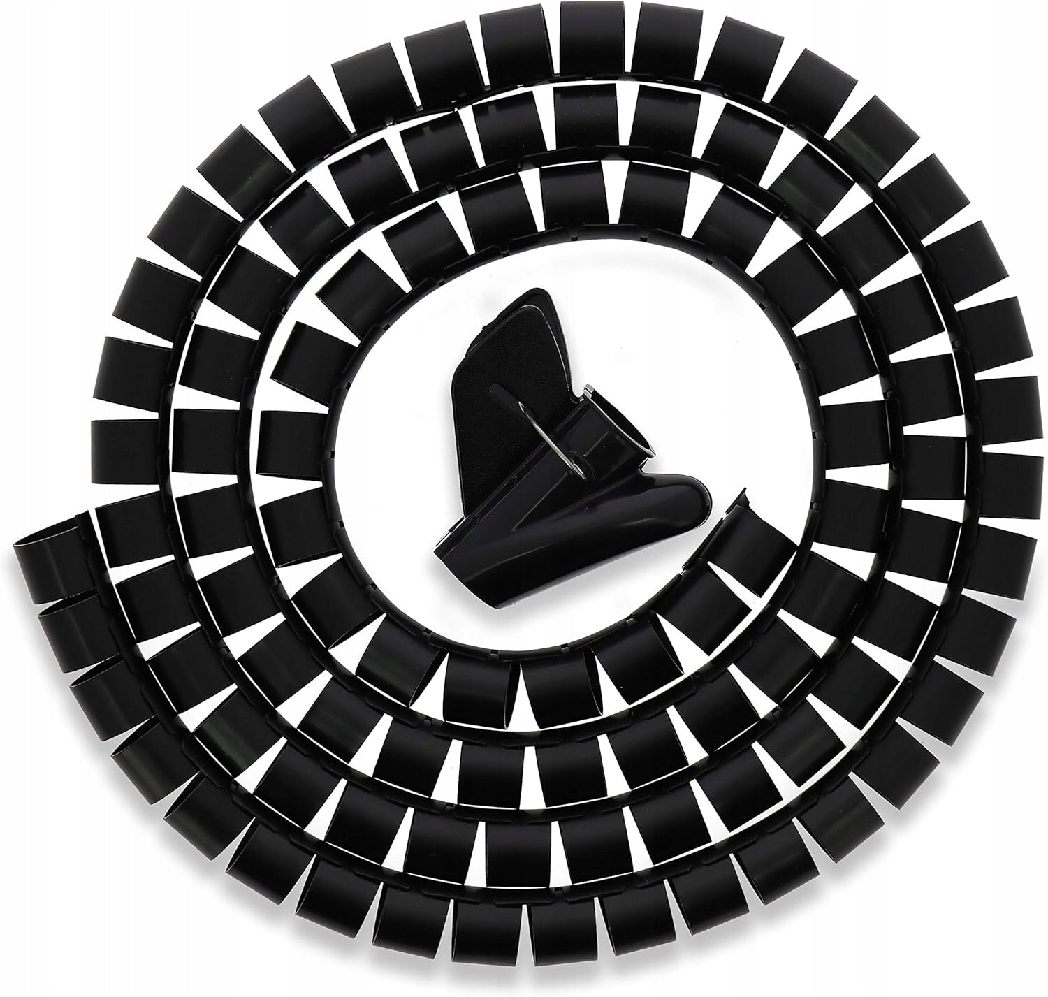 SPIRAL ORGANIZER GRILLE WIRE BRAID COVER PESZEL 16mm 5M Product weight with unit packaging 0.2 kg