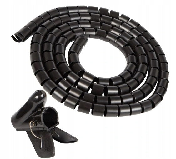 SPIRAL ORGANIZER GRILLE WIRE BRAID COVER PESZEL 5M 22mm Manufacturer code ORGANIZER SPIRALA oplot MASKOWNICA kabli P249