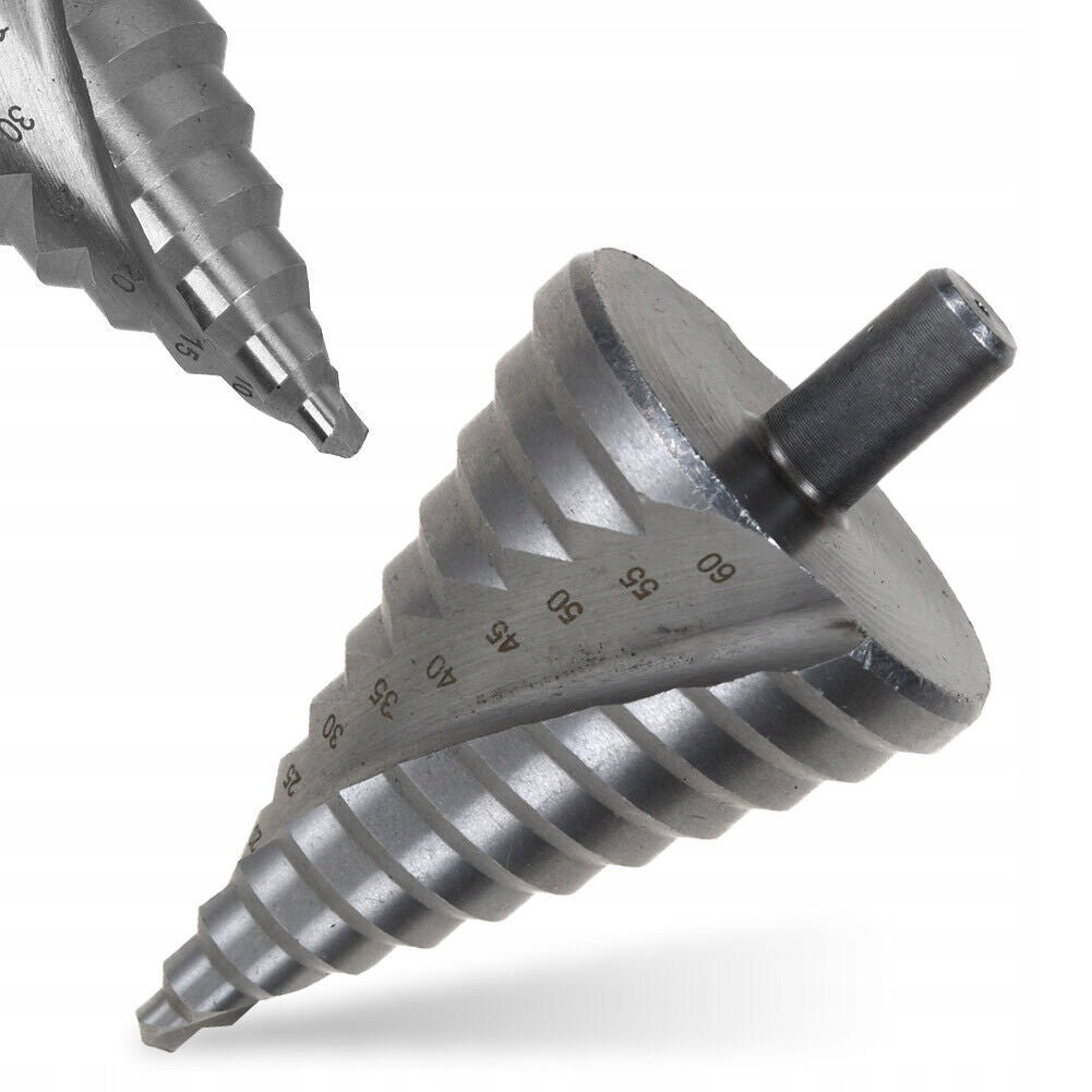 SPIRAL STEP DRILL BIT FOR METAL 6-60 mm SOLID STRONG RICHMANN Number of drill bits 1 pcs