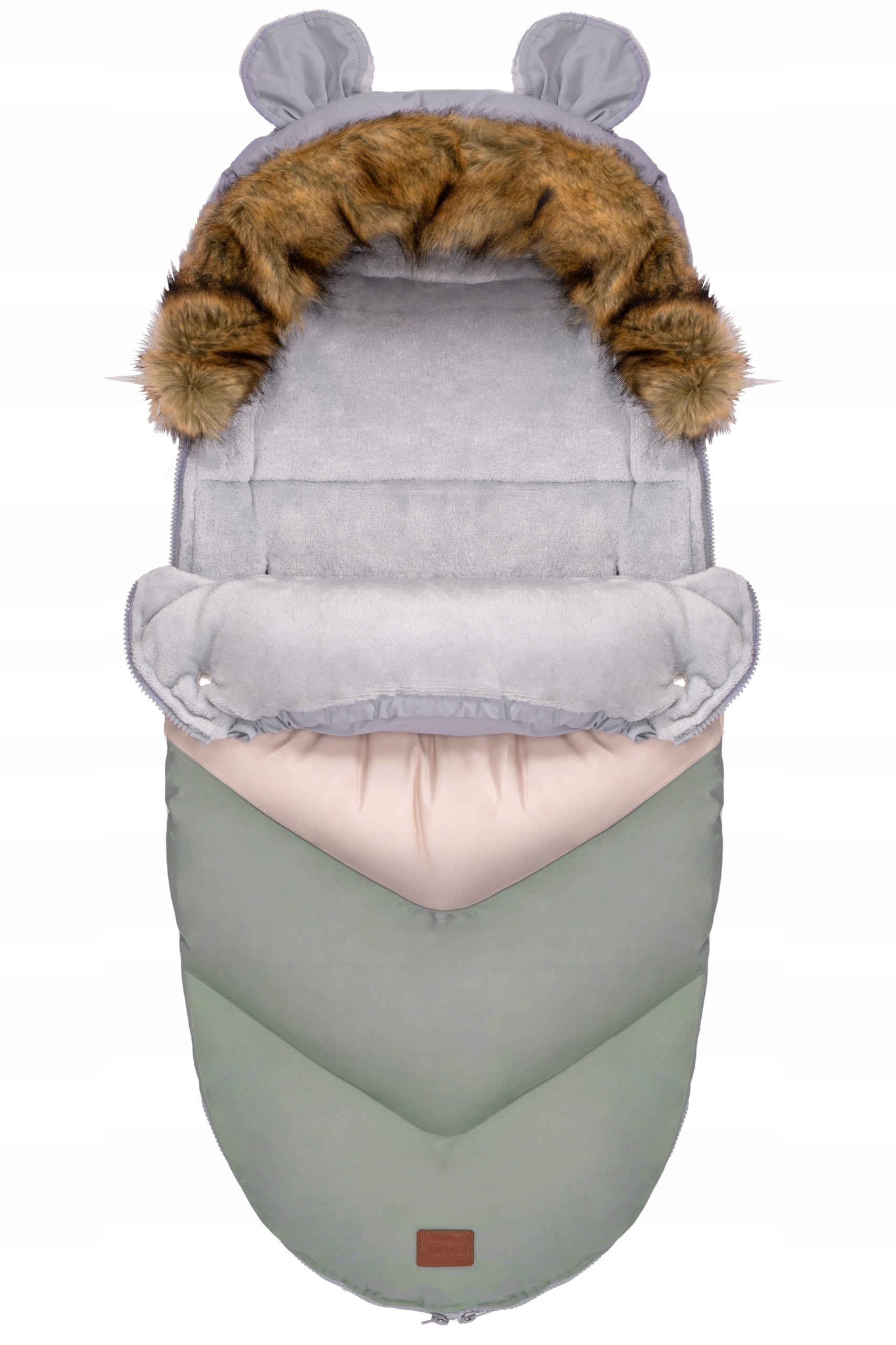 Babyschlafsack Teddybär Pro-V, grün 