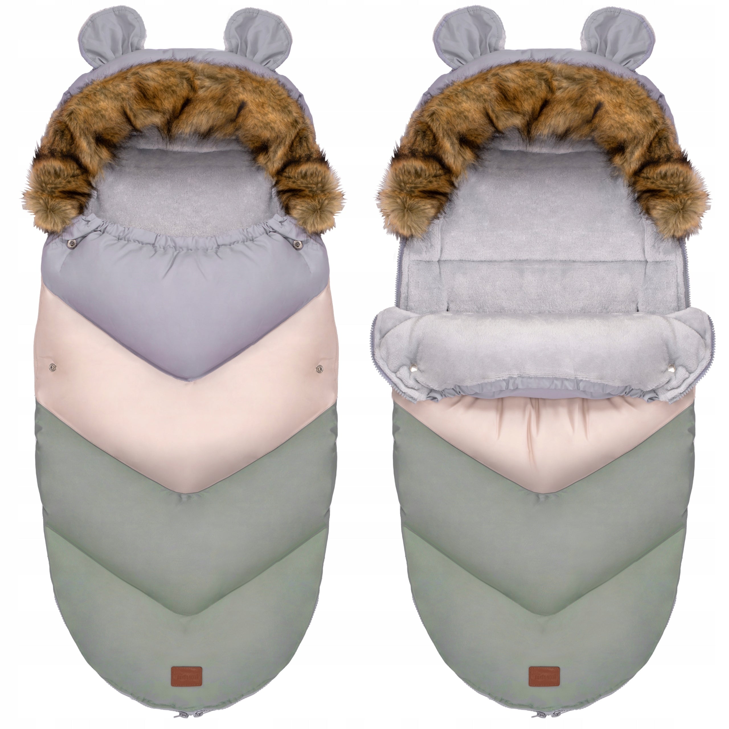 Babyschlafsack Teddybär Pro-V, grün 