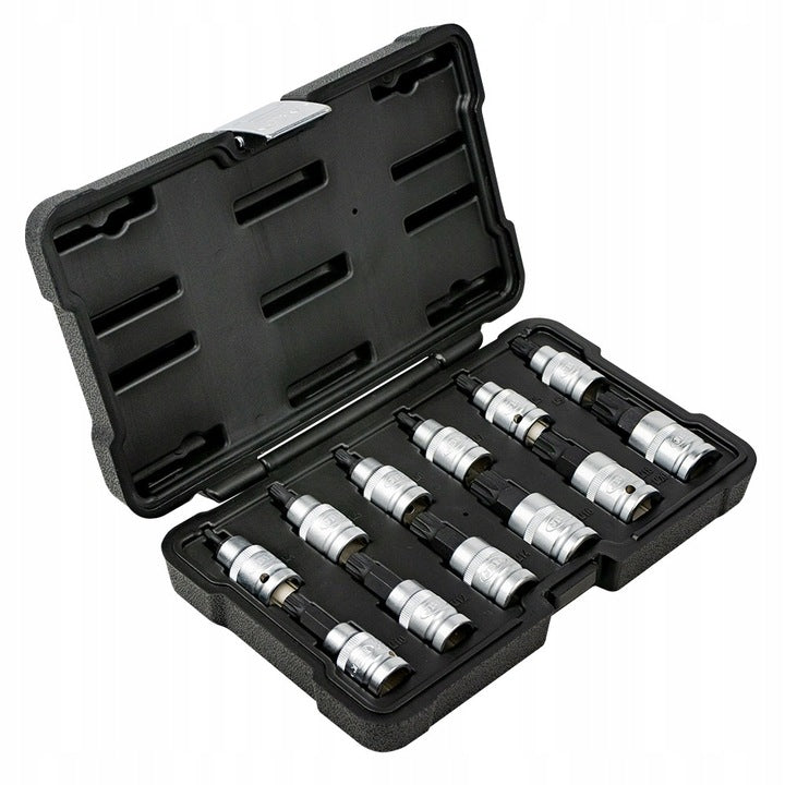 SPLINE M4 WRENCH CAP SET - M20, 1/2", 12 pcs