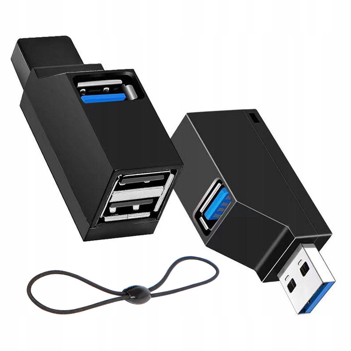 SPLITTER ADAPTER HUB 3 USB SOCKETS 2.0 3.0 FAST MINI