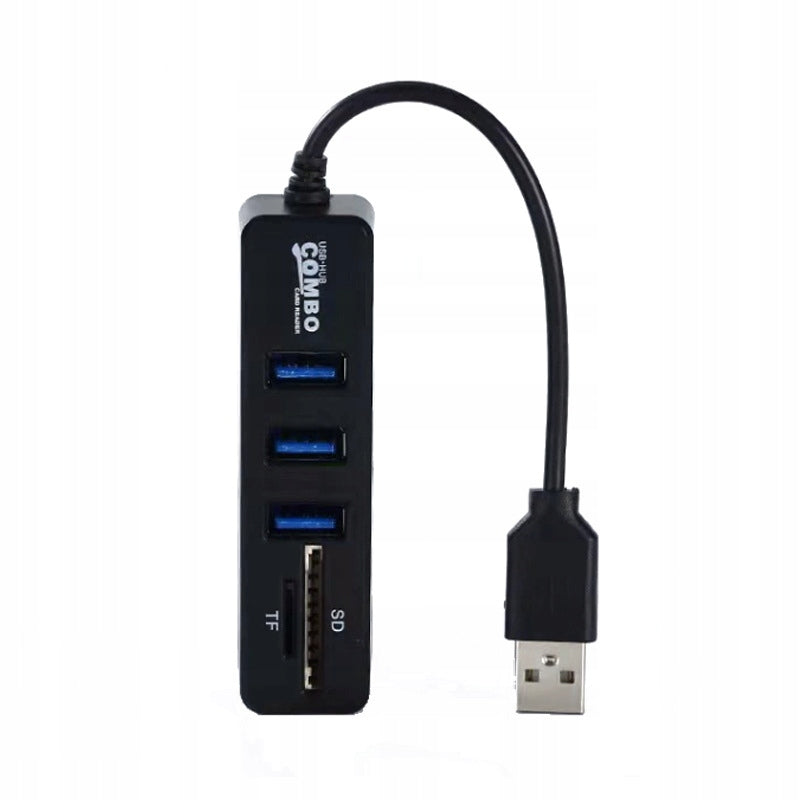 SPLITTER ADAPTER HUB ADAPTER USB CARD READER SD FOR LAPTOP PC Manufacturer code PH-EL-420