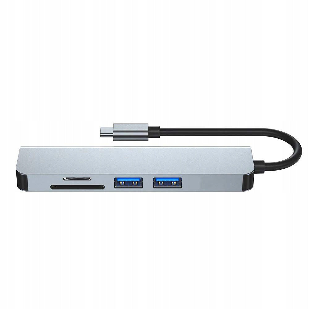 SPLITTER HUB SPLITTER USB 3.0 USB-C CARD READER SD FOR MACBOOK PC Manufacturer Phoneo