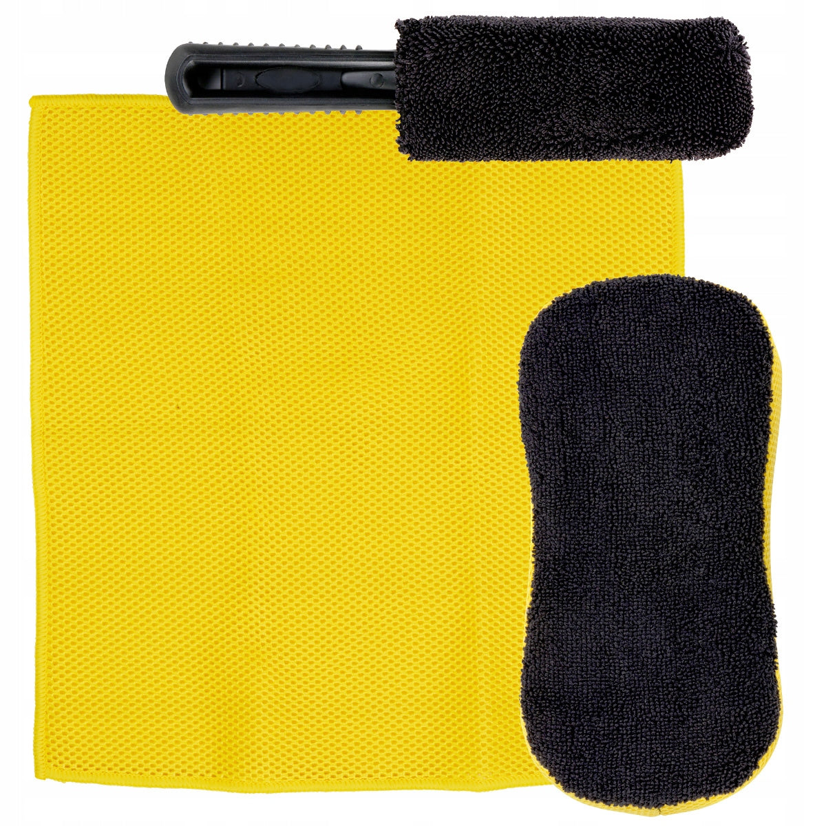 SPONGE BRUSH CLOTH Set 3in1 for car washing rims DUNLOP Manufacturer code 8711252255514