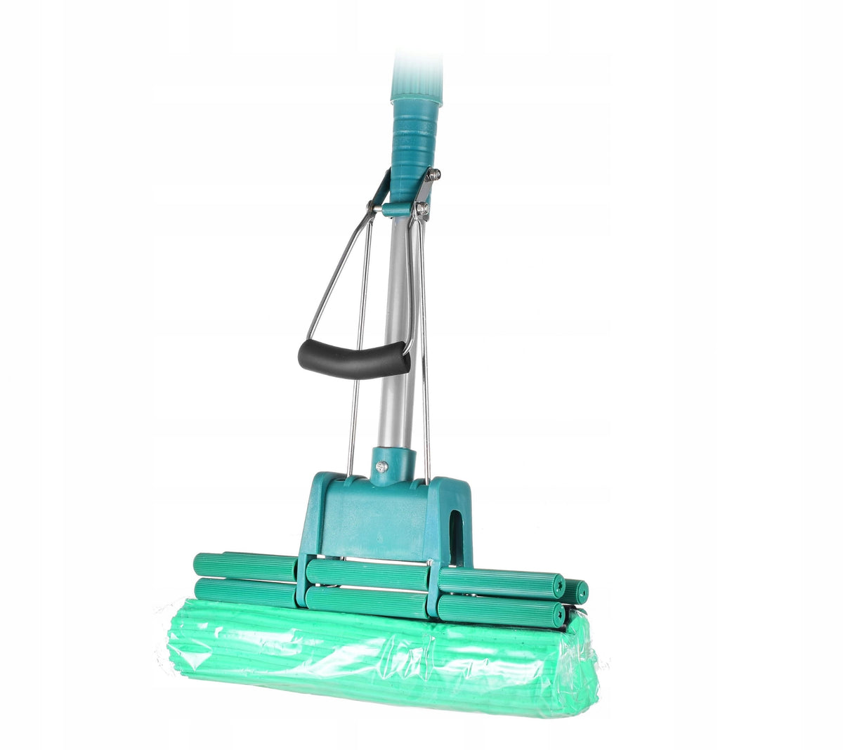 SPONGE Mop Telescopic ROLLER STICK SQUEEZER GREEN Brand Epewex