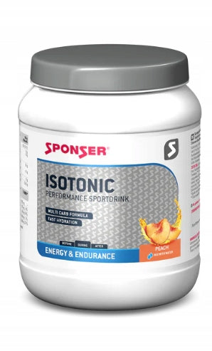 SPONSER Isotonic 1000g Peach Isotonic Electrolyte Sports Drink