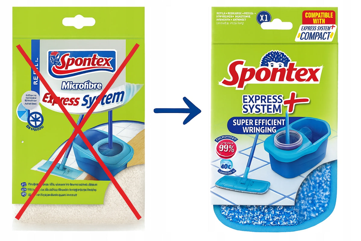 SPONTEX Náhradní hlava na Express System Plus Manufacturer code 97050395