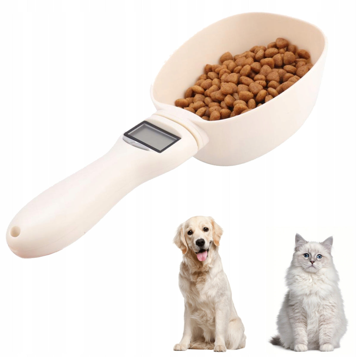 SPOON WEIGHT WITH MEASURING CUP FOR CAT DOG FOOD PS