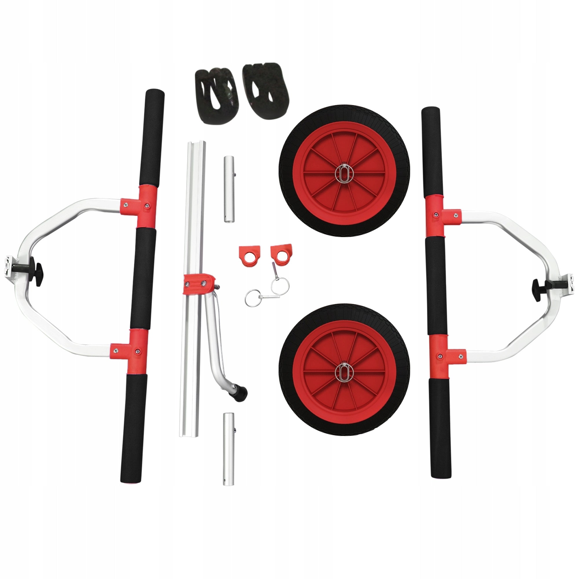 SPORTNOW Adjustable aluminium kayak trolley up to 100 kg with fastening straps Manufacturer code A32-017V01BK