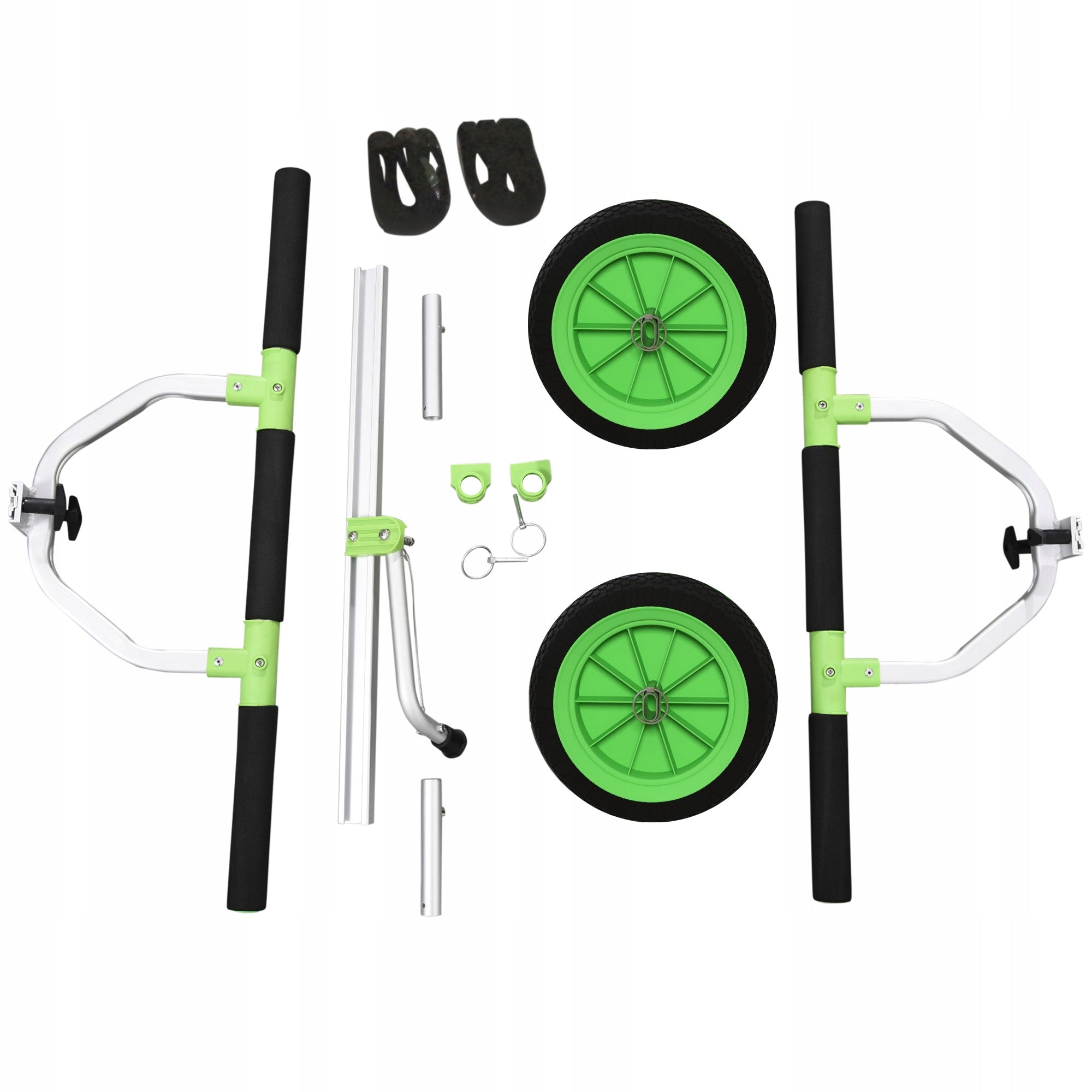 SPORTNOW Kayak trolley, adjustable, with canoe belt, durable, green Manufacturer code A32-017V00BK