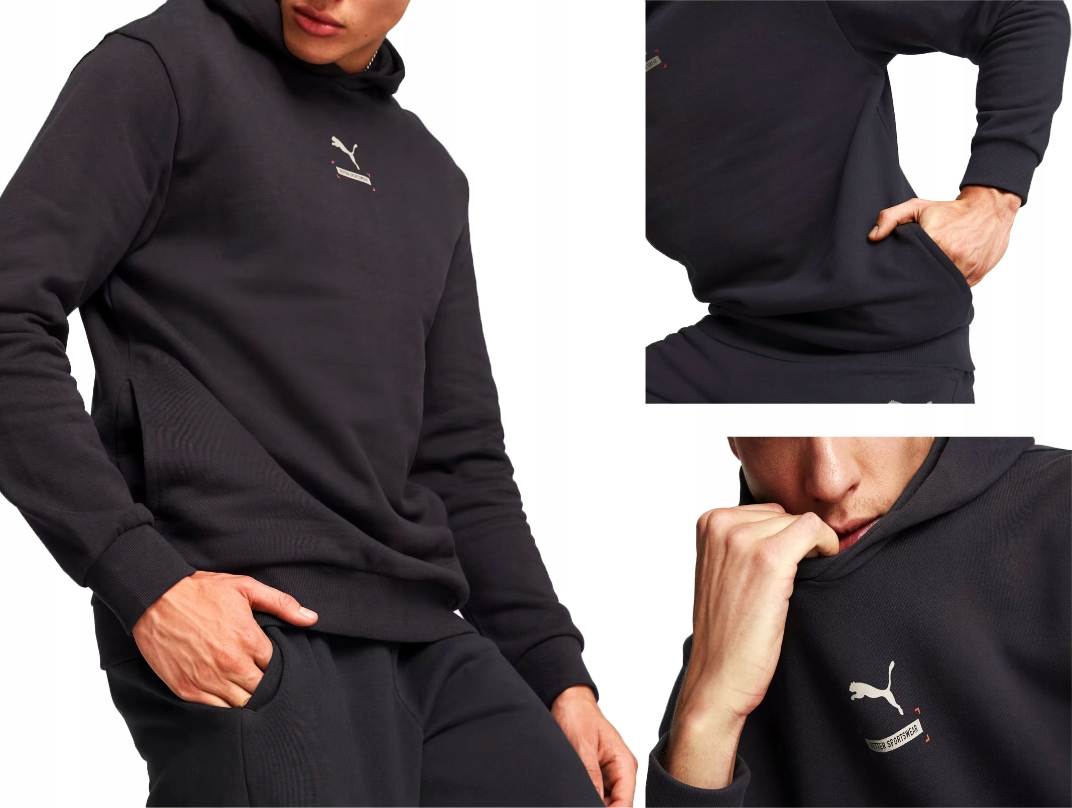 Pullover für Herren Puma Better FL67002775, schwarz 