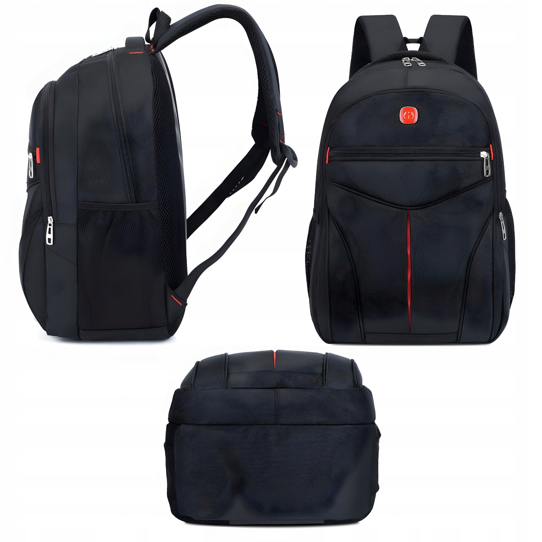 SPORTS BACKPACK SCHOOL TOURIST BLACK CITY SATCHEL LARGE LIGHT 25L Brand RETOO