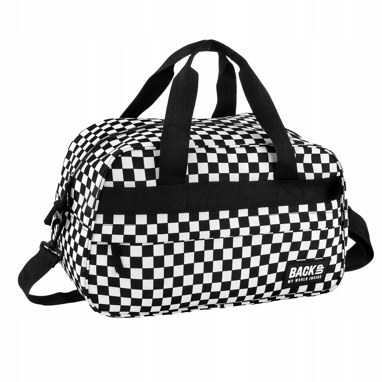 SPORTS BAG BACKUP 20L B-BLACK CHESSBOARD FOR POOL / CARRY-ON LUGGAGE Manufacturer code TPB7B94