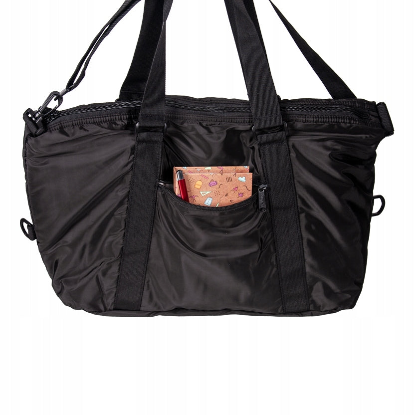 SPORTS BAG BEUNIQ BLACK FITNESS TRAVEL GYM BAG FOR GIRLS Kind bag