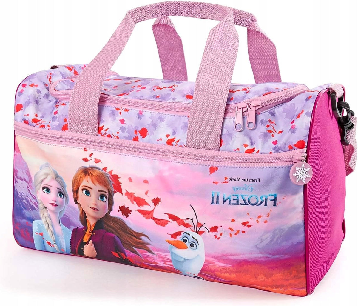 SPORTS BAG FOR CHILDREN WATER RESISTANT ROZOWA 35X22X15 ADJUSTABLE SHOULDER STRAPS Brand Perletti