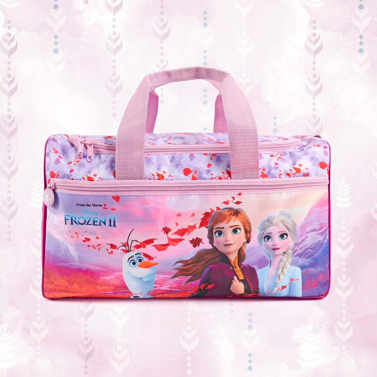 SPORTS BAG FOR CHILDREN WATER RESISTANT ROZOWA 35X22X15 ADJUSTABLE SHOULDER STRAPS Color pink