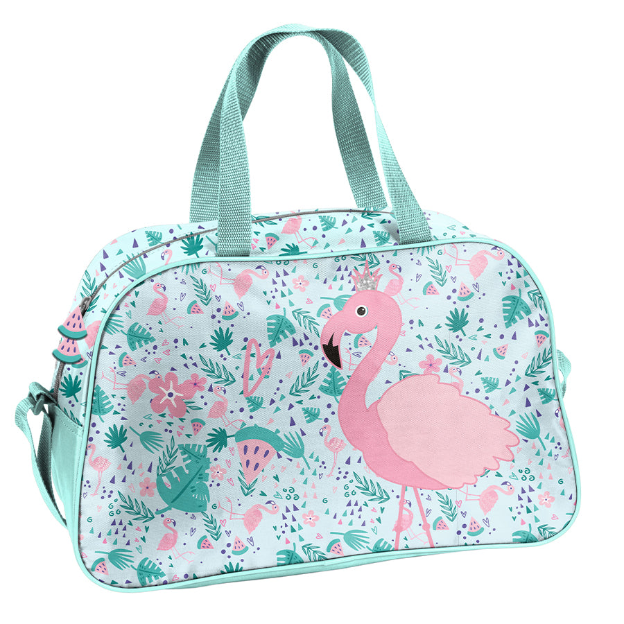 SPORTS BAG FOR SCHOOL PINK FLAMINGO FOR BABY GIRL FOR SWIMMING POOL WF Manufacturer code 5908167991993