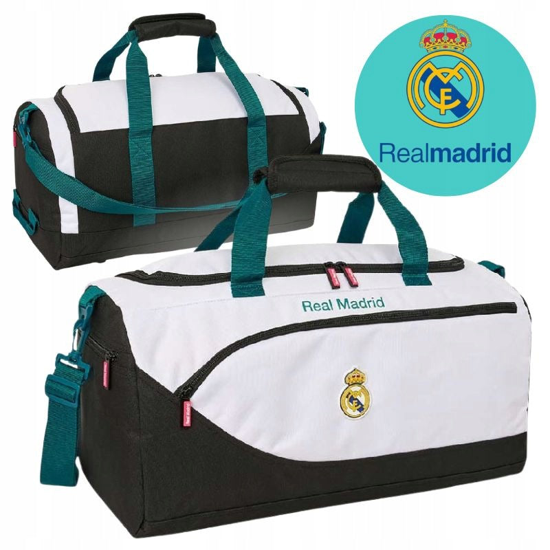 SPORTS BAG FOR SWIMMING POOL WF TRAINING GYM REAL MADRID SAFTA ROOMY