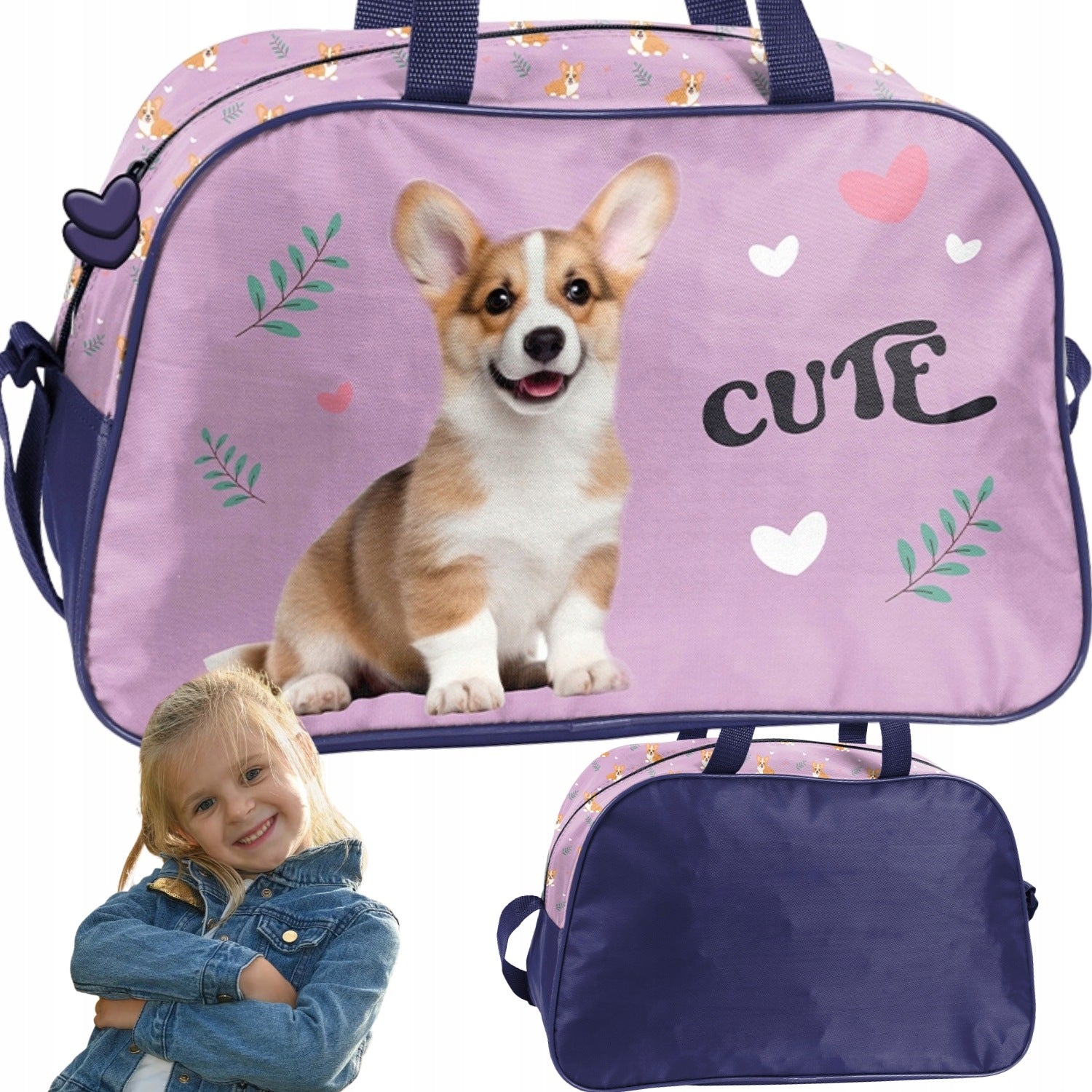 SPORTS BAG PASO DOG FOR SWIMMING POOL TRAINING TRIP 1 COMPARTMENT STRAP