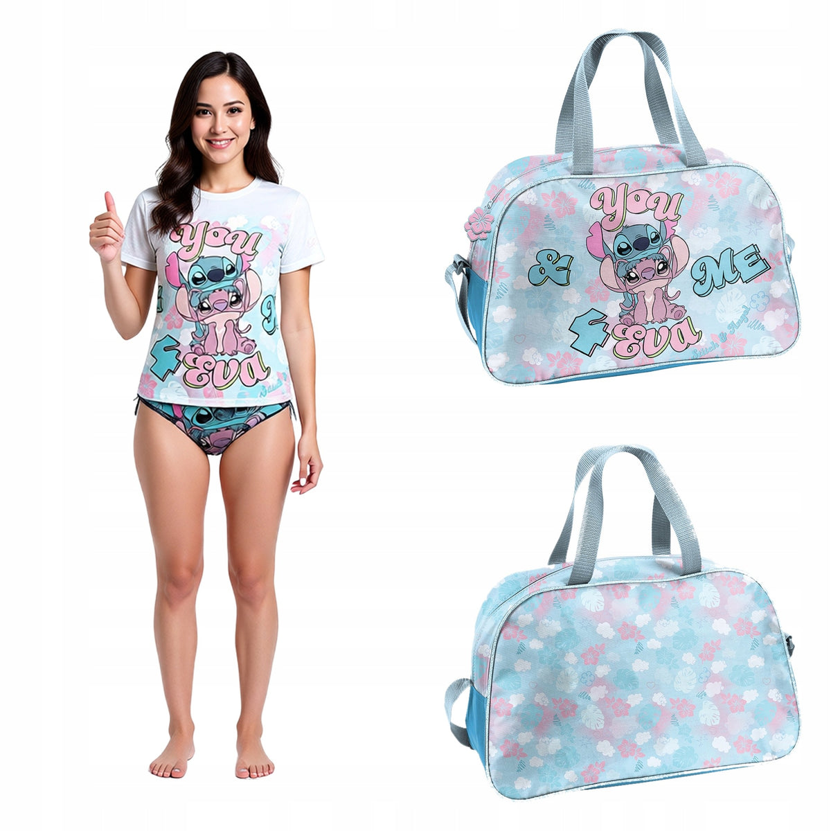 SPORTS BAG PASO STITCH FOR GIRLS FOR SWIMMING POOL AND TRAINING