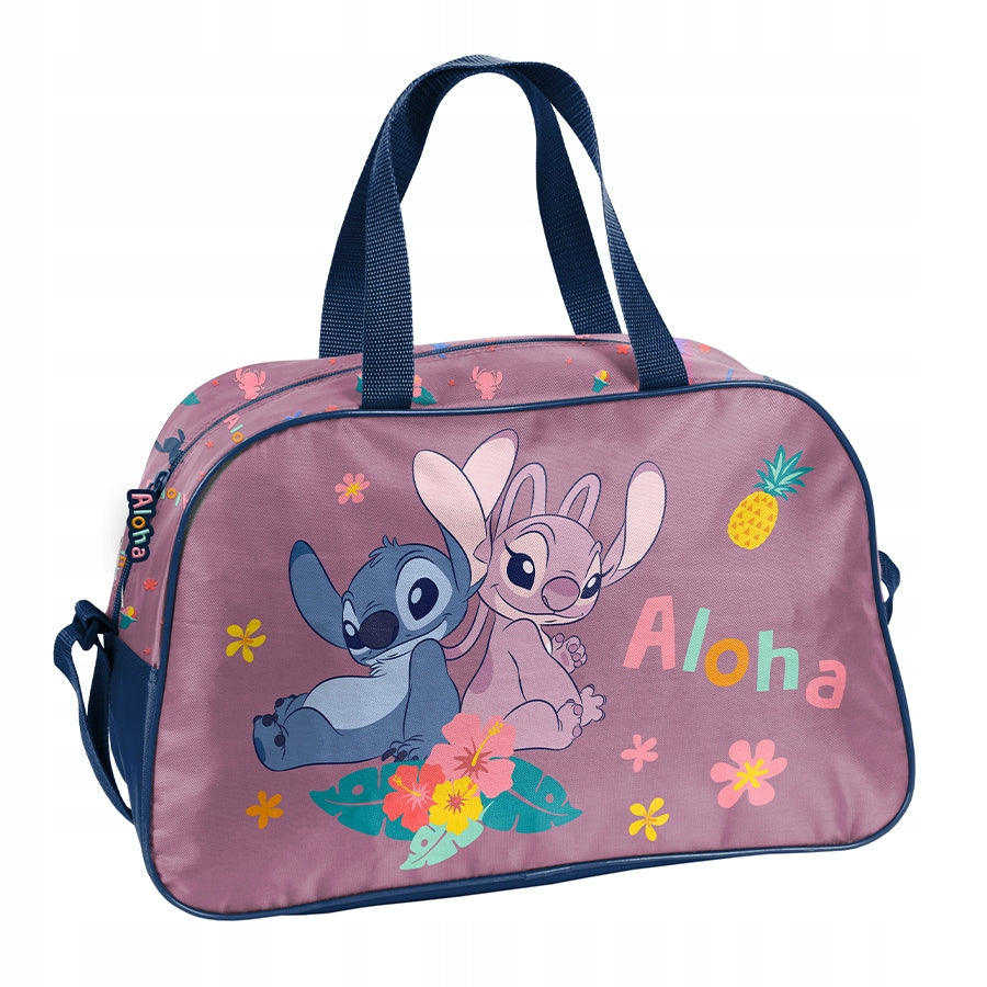 SPORTS BAG PASO STITCH PINK TRAVEL POOL GIRLS A4 Packaging status original