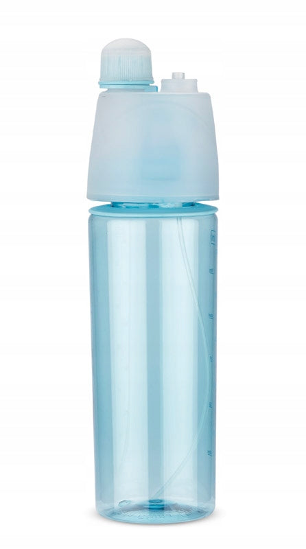 SPORTS BOTTLE WITH SPRINKLER with measuring cup for fitness gym Brand Blue Collection