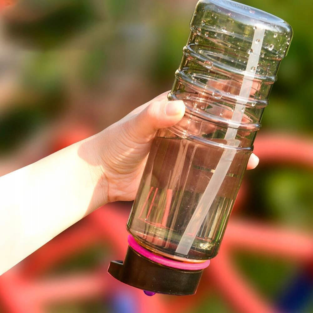 SPORTS BOTTLE WITH STRAW WATER BOTTLE TRITAN SEALED BPA FREE 750ML Packaging status original