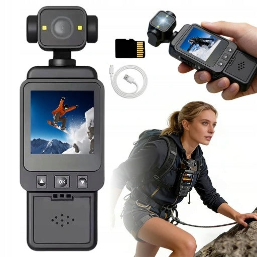 SPORTS CAMERA 1080P WIFI CLIP RECORDER MOTION DETECTION ROTATION