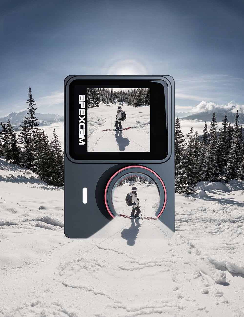 SPORTS CAMERA APEXCAM X80 PRO 4K 60FPS UHD WATERPROOF + REMOTE CONTROL Brand no brand