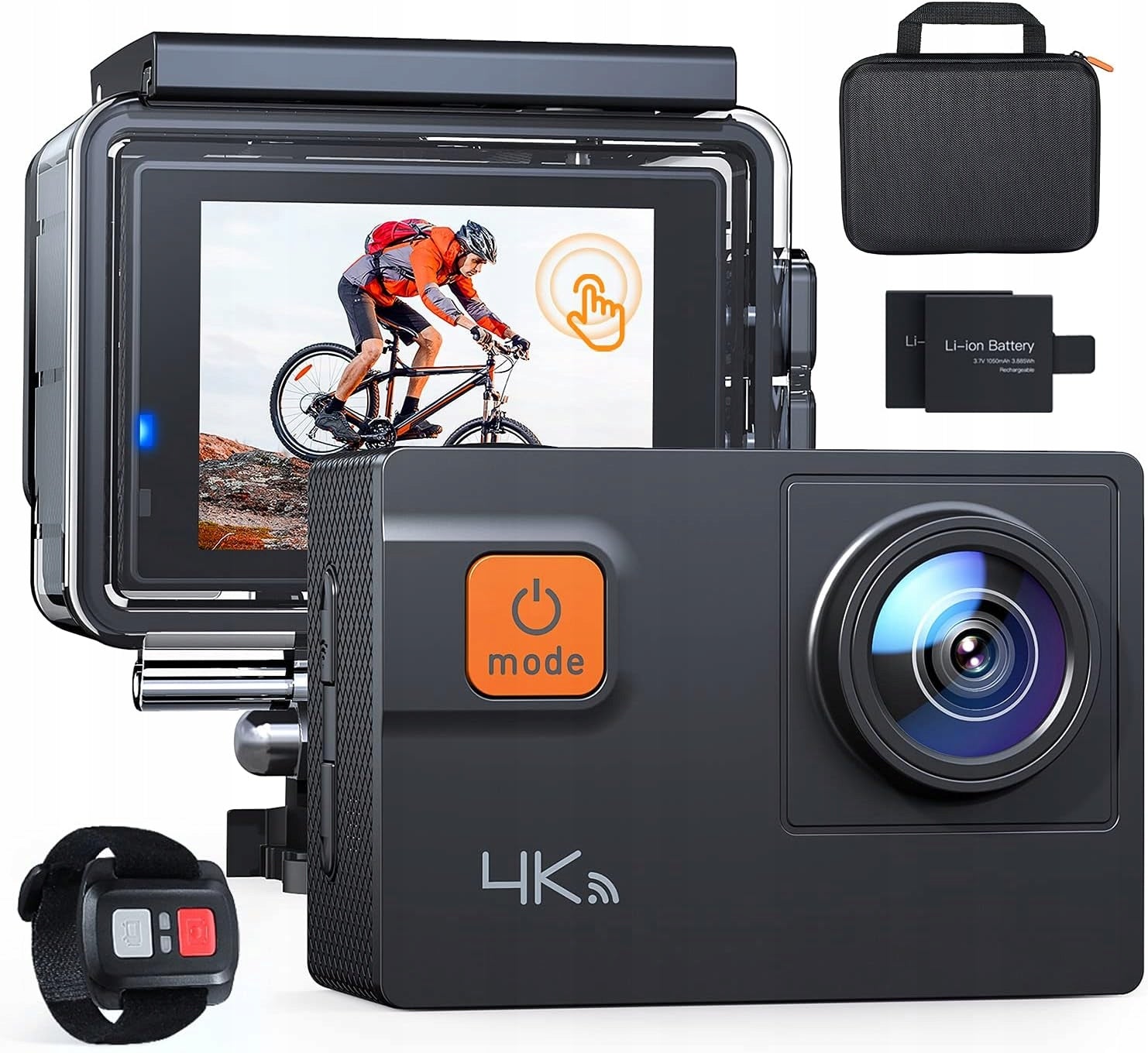 SPORTS CAMERA Apeman A87 4K ULTRA 20MP WIFI WATERPROOF 40M 60FPS EIS