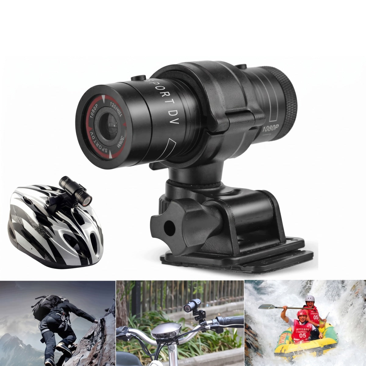 SPORTS CAMERA WATERPROOF FULL HD 1080P CAMERA