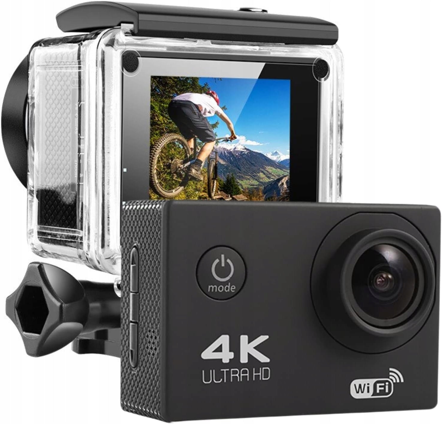 SPORTS CAMERA WATERPROOF ULTRA HD DV 30M 4K 18MP WI-FI KOBWA Manufacturer code IST Kamera sportowa 4K Wifi