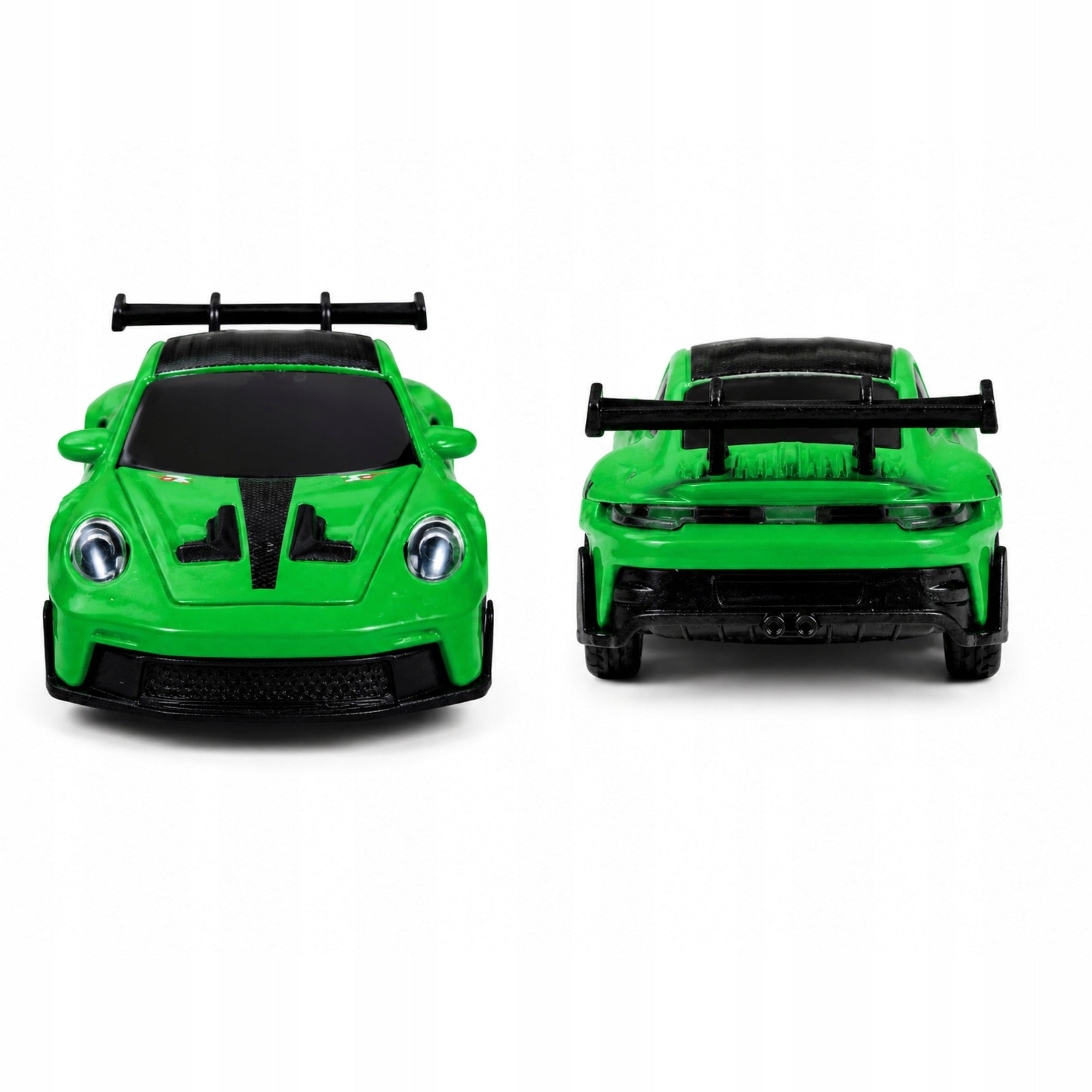 SPORTS CAR REMOTE CONTROLLED MINI RC METAL CAR 1:64 GREEN Brand QBI