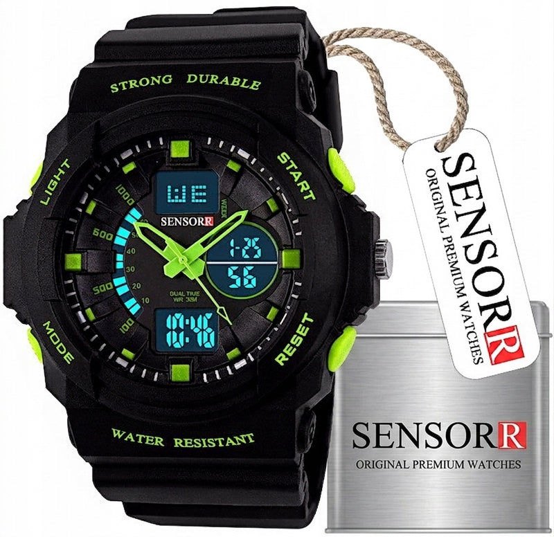 SPORTS CHILDREN'S WATCH FOR BOY S-SHOCK BACKLIGHT WATERPROOF