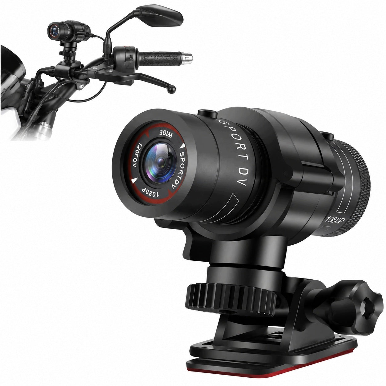 SPORTS FULL HD 1080P CAMERA FOR HELMET BIKE MOTORCYCLE WATERPROOF 120°