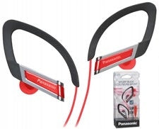 SPORTS HEADPHONES PANASONIC RP-HS220 red
