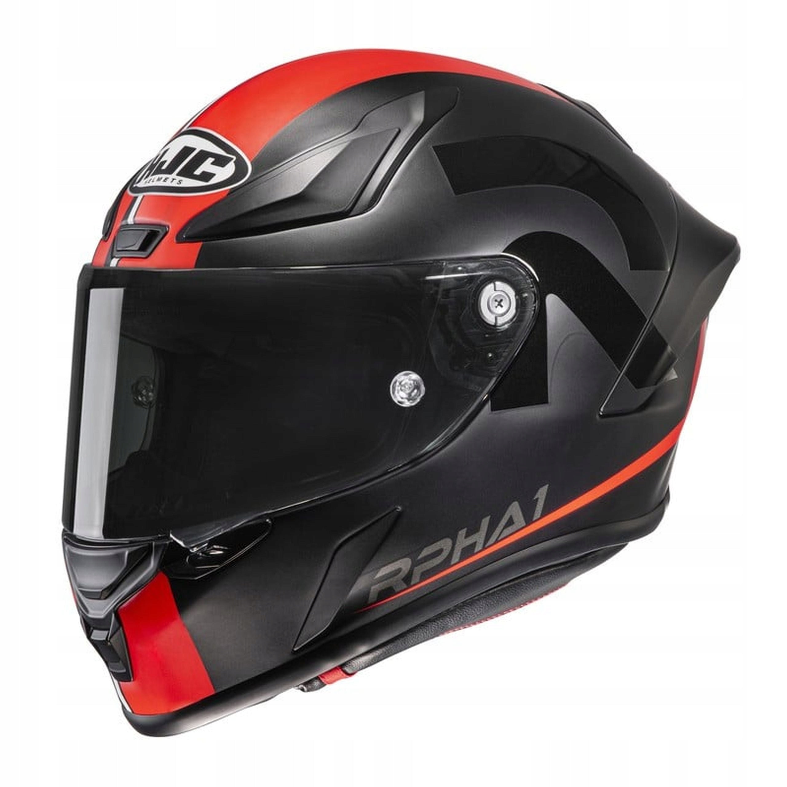 SPORTS HELMET HJC RPHA1 PER TRACK HOMOLOGATION FIM Manufacturer's catalog number RPHA1_SEN-MC1SF_S