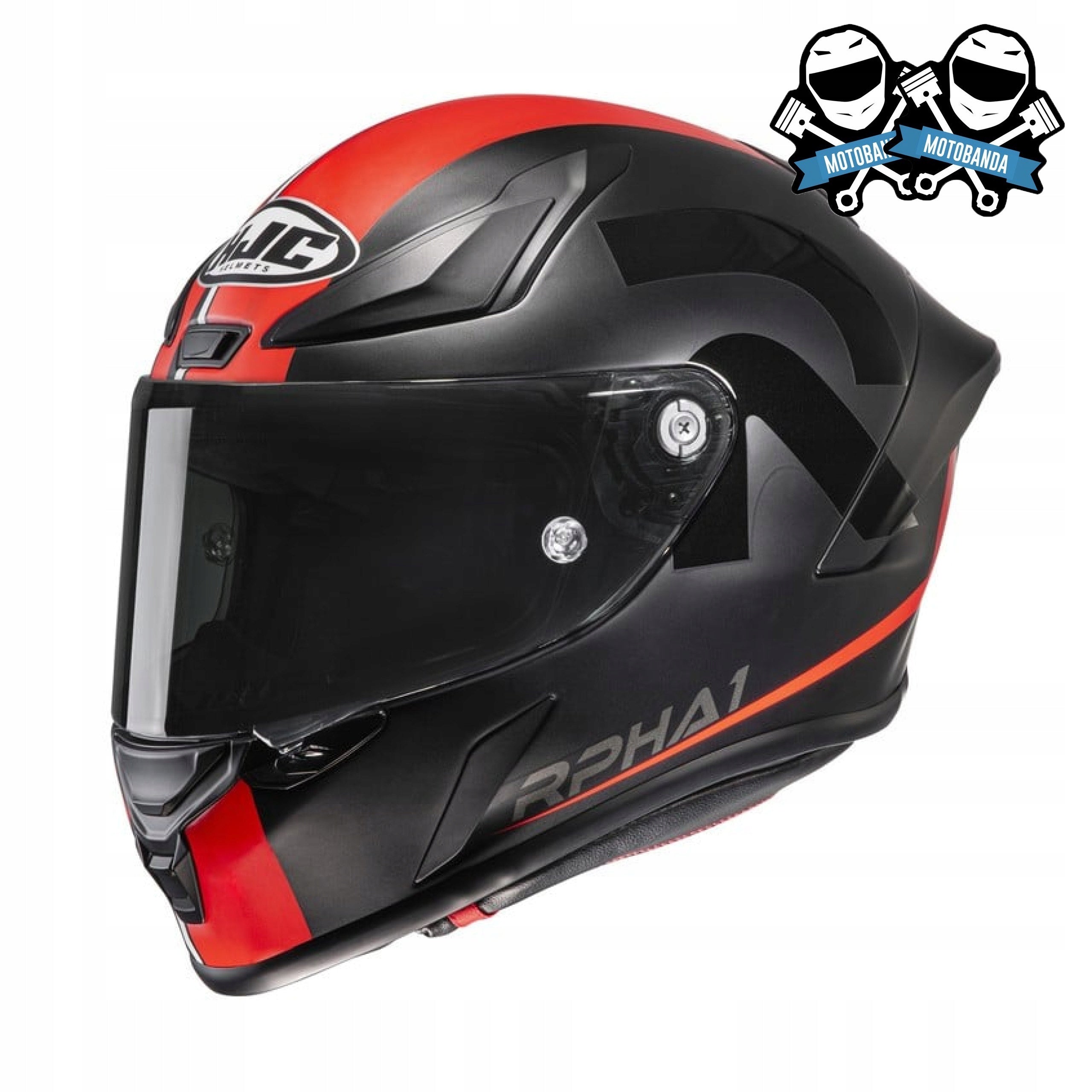 SPORTS HELMET HJC RPHA1 PER TRACK HOMOLOGATION FIM